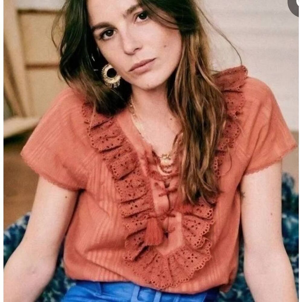 Sezane Valere Blouse Size 36/4
